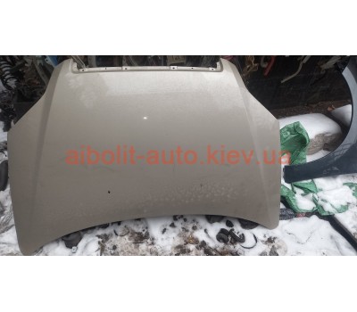 Капот Шевроле Авео Т250 бежевий  Chevrolet Aveo Кузовные детали